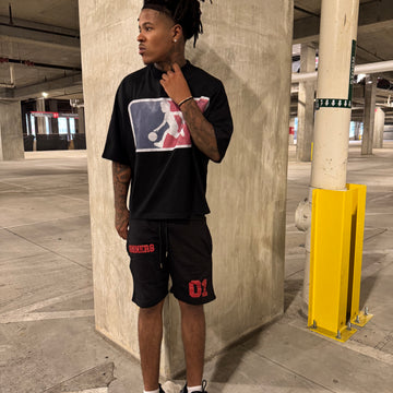 01 Uniform “Bred” Shorts