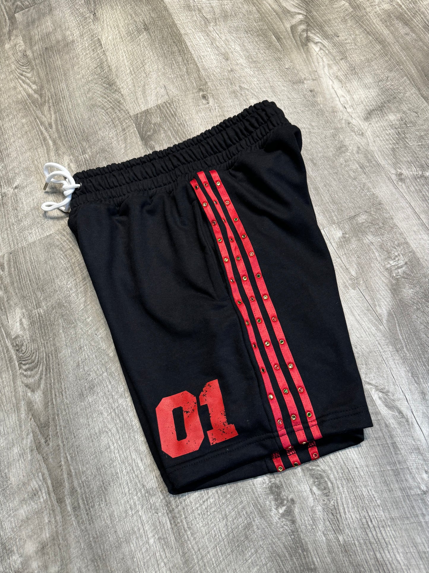 01 Uniform “Bred” Shorts